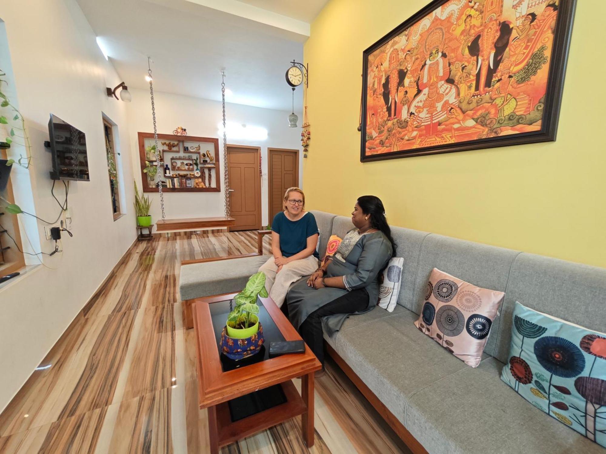 Oyster Marris Homestays 트리반드룸 외부 사진